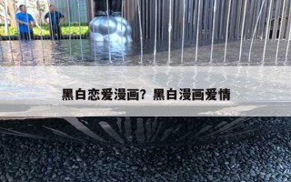 黑白戀愛漫畫？黑白漫畫愛情