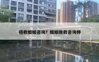 拯救婚姻咨詢？婚姻挽救咨詢師